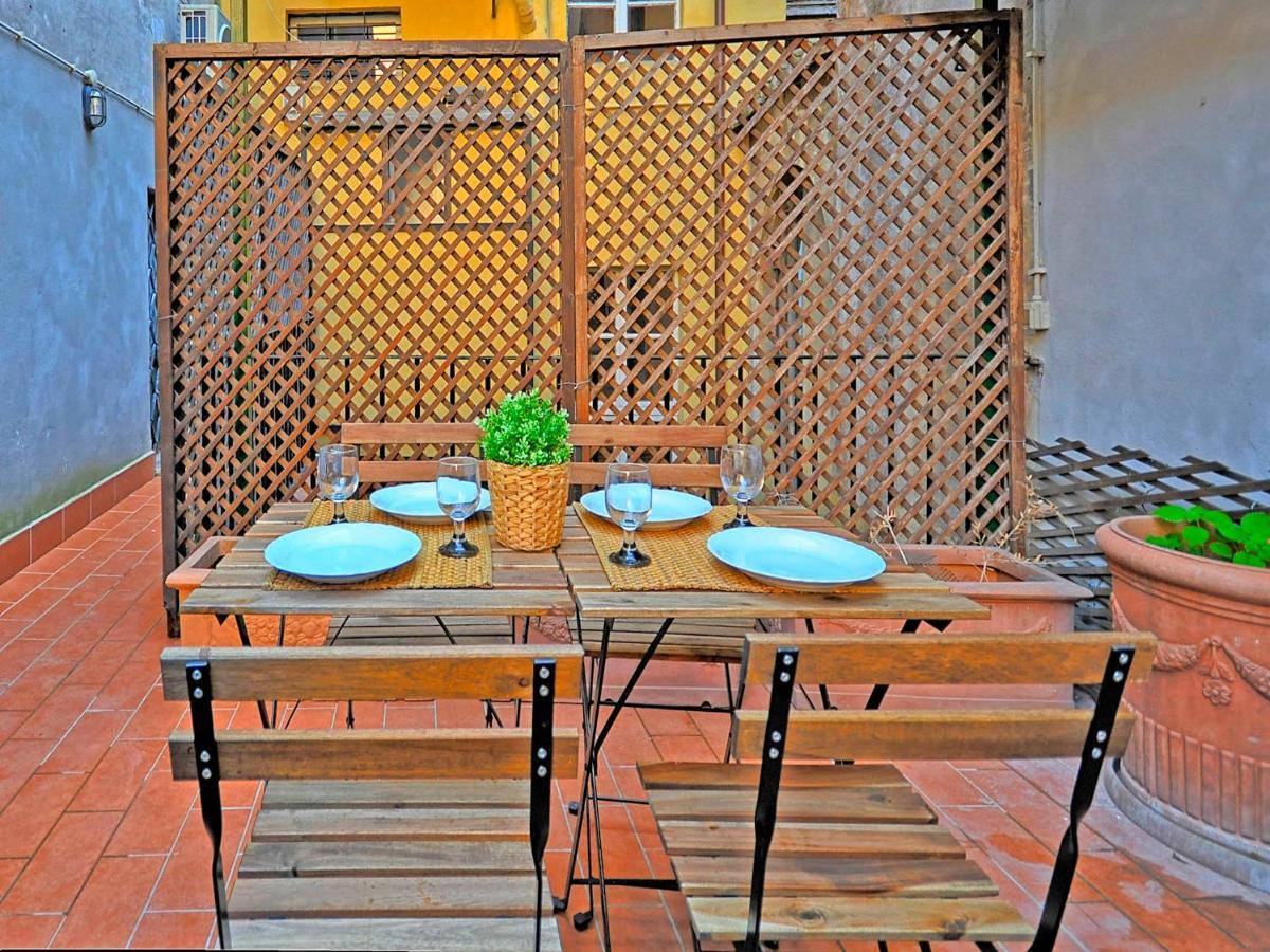Terrace Governo Vecchio Rom Rum bild